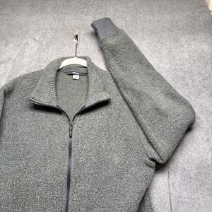 REI Co-op Men's Small Gray Full Zip Fleece Jacket Outdoor‎ Hiking Layer